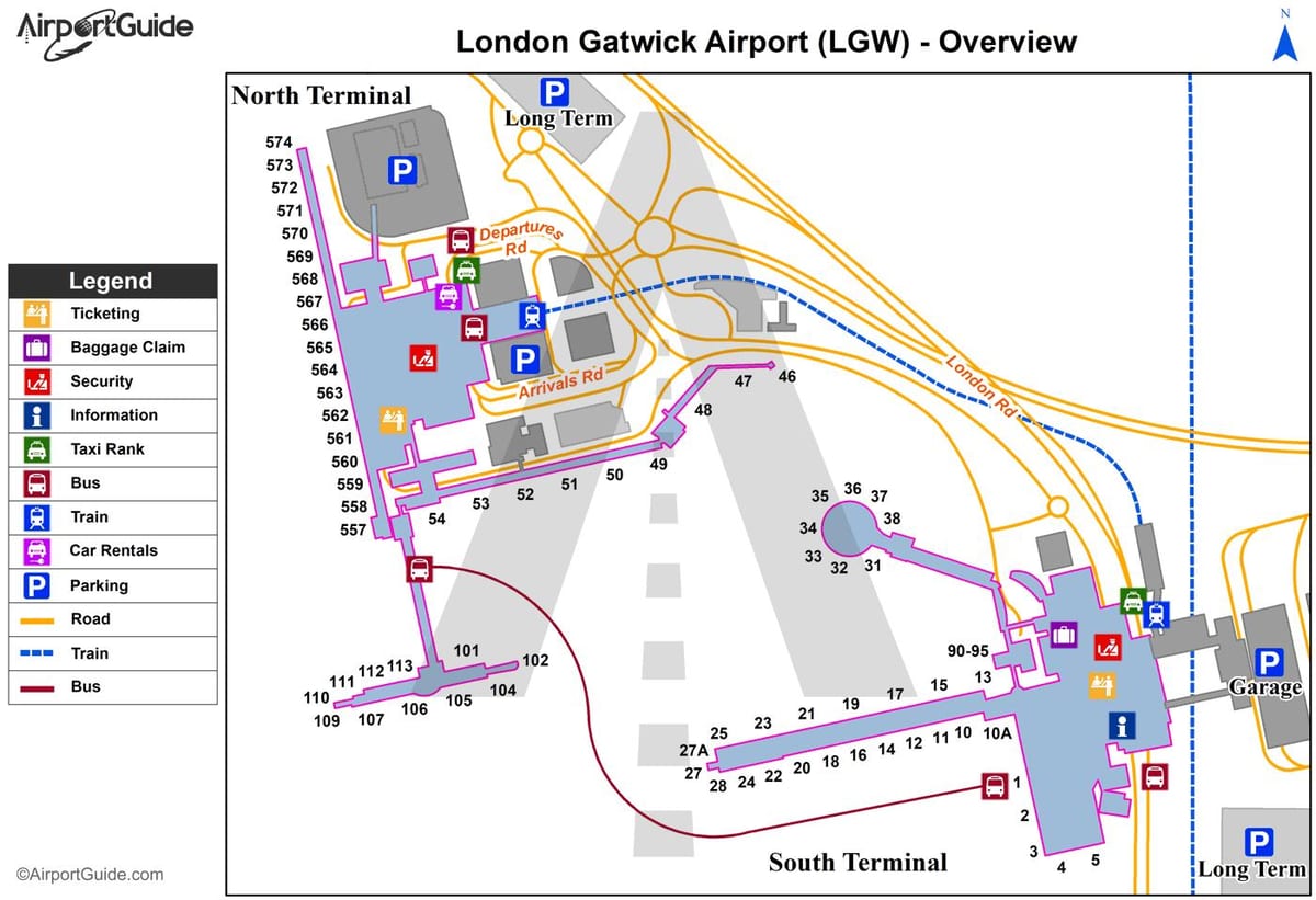 gatwick carte
