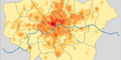 Carte de Londres crime